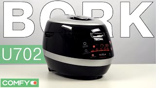 Bork U702 - индукционная мультиварка с голосовым гидом - Видеодемонстрация от Comfy