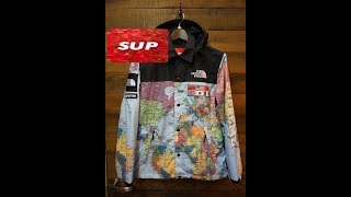 ОБЗОР КУРТКИ SUPREME X TNF MAP JACKET OT SUP