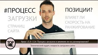 Процесс загрузки страницы сайта. Влияние скорости загрузки на ранжирование