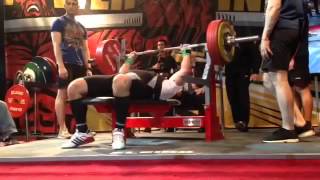Желтенко Евгений 260кг, ЧМ WRPF 6.12.2015г
