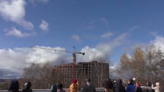 Тренировка Русских Витязей над Ижевском