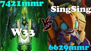 Dota 2 - W33 top 1 mmr Europe vs Sing_Sing - Ranked Match!
