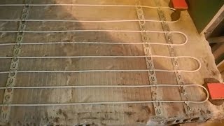 Как сделать электрический теплый пол ч.2