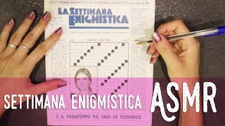 ASMR ita - ? Passione SETTIMANA ENIGMISTICA?? (Whispering)