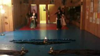 Abdel Kader. Danza oriental: Alumnas Mugendo Salt navidad 2009.