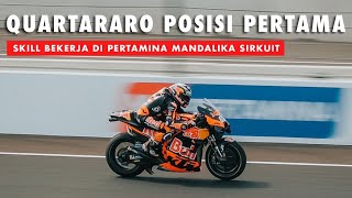 QUARTARARO POSISI START 1 DI PERTAMINA GRAND PRIX OF INDONESIA MANDALIKA 2022
