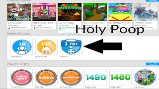 I GOT MA VETERAN BADGE!!! (Roblox)