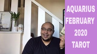 Aquarius February 2020 Tarot HAPPY BIRTHDAY ! #Aquarius #Tarot