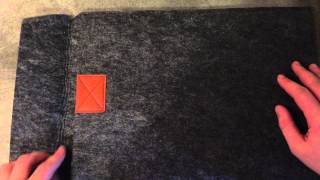 Карман-чехол для ноутбука Apple Macbook Pro 15.4 / Woolen Felt Envelope For MacBook Pro