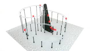 Lego Rolling Ball Sculpture