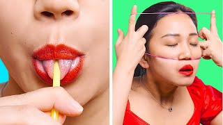 TRIK DAN TANTANGAN TIKTOK LUCU! || Tantangan Ekstrem Terbaik oleh 123 Go Like!