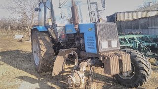 ЗАМЕНА ПЕРЕДНИХ КОЛЕС НА МТЗ 892