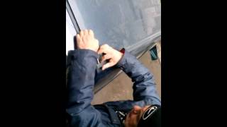W202 Как снять молдинг криши--windshield trim remove