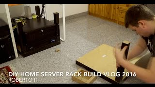 DIY Server Rack Build VLOG