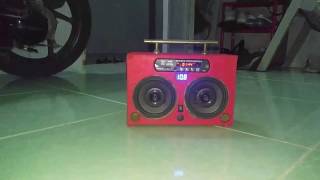 DIY pam8610 bombox test
