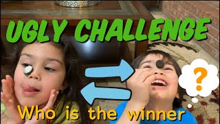 KIDS UGLY FACE CHALLENGE (sam and shelton)