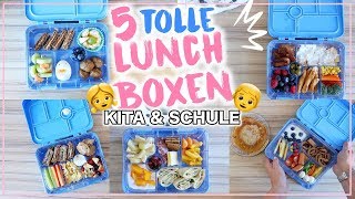 5 EINFACHE Brotdosen • Ideen fürs Frühstück/Snacks • Lunchbox KiTa & Schule • Maria Castielle