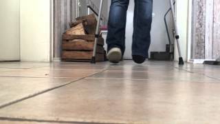 Crippled Foot Crutching