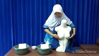 Breast Care untuk ibu hamil - Tutorial By DIII FISIOTERAPI UNIVERSITAS PEKALONGAN