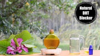 Natural "DHT Blocker Hair Oil & Hair Serum" To Reverse Baldness & Promote New Hair Growth !