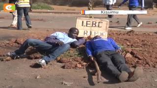 Anti-IEBC protests in Kisumu
