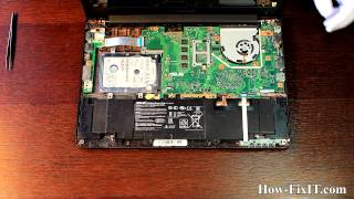How to reassemble laptop Asus F402