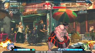 SSF4: Hoodaman vs Harrison - Winners Finals - Why Do Me Monthly #1