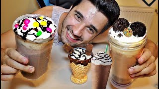 FACEM FRAPPUCINO DE CASĂ !! (OREO, KINDER & SKITTLES)