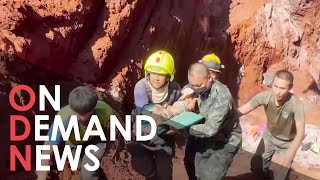 Infant Girl Rescued from DANGEROUS Well Shaft in Thailand