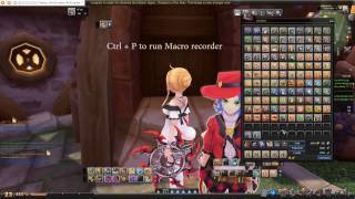 How to create a simple auto cooking bot for Aura Kingdom using Macro recorder