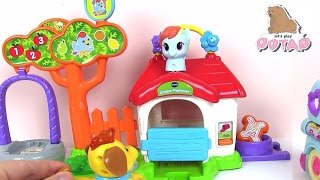 Май Литл Пони Мультик. Игровой Набор с Домиком для Собачки от Vtech Видео для Детей