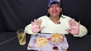 Bloveslife's quadruple whopper challenge, Eating Show, Mukbang, challenge