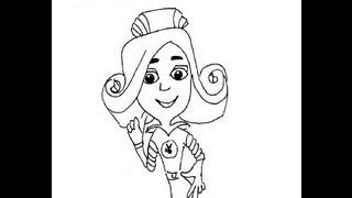 Fix-man. Fixiki. Werth. How to draw a easy? (Фиксики. Верта. Как нарисовать просто?)