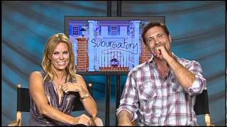 Talking SUBURGATORY with Jeremy Sisto and Cheryl Hines