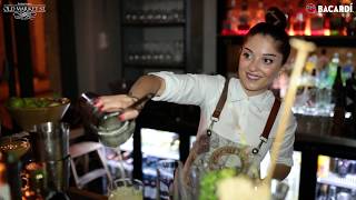 Cocktail maker & Brand Ambassador Bacardi -  Varia Dellalian