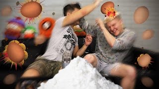 ЯЙЦО В ЛИЦО ЧЕЛЛЕНДЖ :D