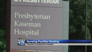 Albuquerque hospital set to close skilled nursing facility