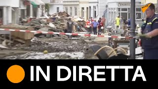 Le conseguenze dell'alluvione in Germania