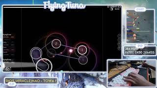 [8.61⭐Live] FlyingTuna | nao-Towa naru Kizuna to Omoi no Kiseki [Rio's Miracle] 97.18% {#1 474pp 4❌}
