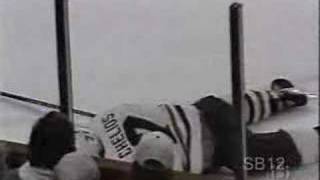 Wendel Clark Annihilates Chris Chelios