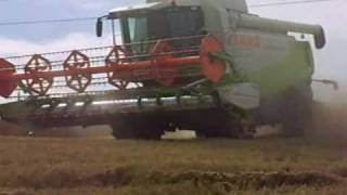 CLAAS Lexion 540 Fendt 412 MTZ JD 6410 aratás