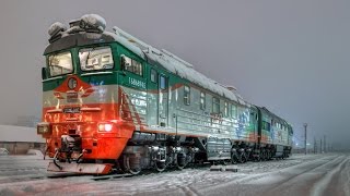 Тепловоз-лаборатория 2ТЭ116-1447