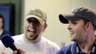 Cadillac Jack, Dallas, & Tug interview Jason Aldean backstage