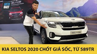 Kia Seltos 2020 chốt giá SỐC, từ 589 triệu, hứa hẹn cháy hàng