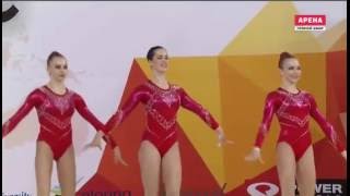 ЧМ спортивная аэробика - Трио - Е.Пыхтова, Е.Иванова, А.Зюбина