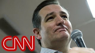 Ted Cruz speechless for 18 seconds after Trump question