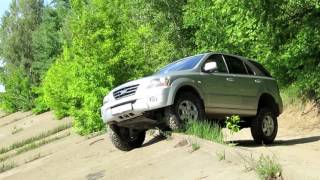 Kia Sorento BL | Киа Соренто - Триал на бетоне /оффроад/offroad/покатушки