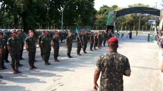 Formatura dos recrutas pqd 2016