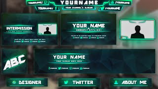 Free GFX: Free Twitch & Hitbox Stream Pack @MrSanman98