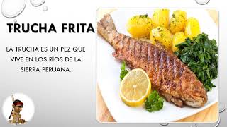 PLATOS TIPICOS DE LA SIERRA DEL PERU